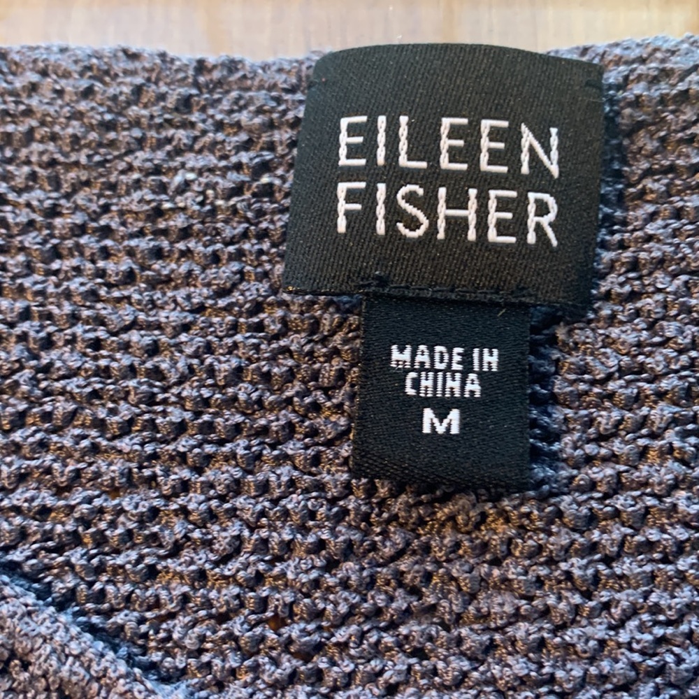 Eileen Fisher silk and nylon tank top - Picture 3 of 4